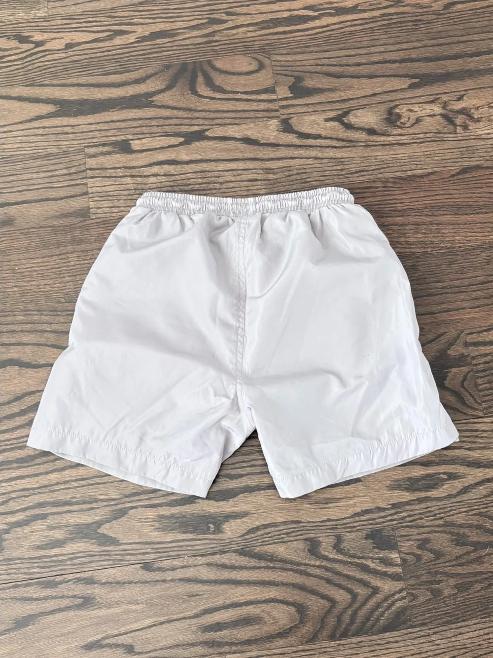 Men's Light Gray Shorts with Drawstring